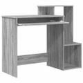 vidaXL Stôl Sivý Sonoma 106 x 41 x 88.5 cm Kompozitné drevo