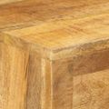 vidaXL Botník z mangového dreva 86x35x55 cm