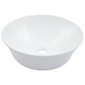 vidaXL Umývadlo biele 41x12,5 cm keramické