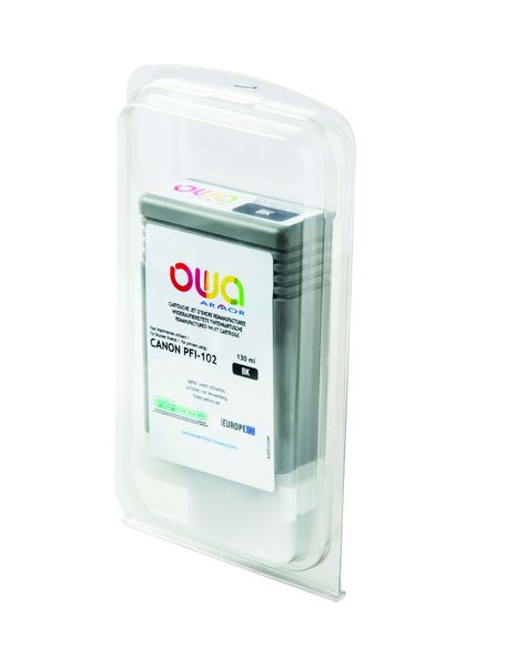 OWA Armor ink-jet kompatibilný s Canon iPF 500/600 čierna, 130ml, kom.s PFI102B