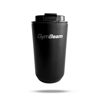 Termohrnček Adventure Black 380 ml – GymBeam