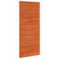 vidaXL Dvere do stodoly voskovohnedé 90x208 cm masívna borovica