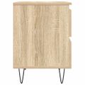 vidaXL Nočný stolík dub sonoma 40x35x50 cm kompozitné drevo