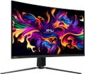MSI MPG/321CURX/31,5"/QD-OLED/4K UHD/240Hz/0,3ms/Černá/3R Monitor, 31.5" 4K UHD, QD-OLED, 240Hz, 0.03ms, HDR 400, zakrivený 1700R, USB-C 98W, KVM, cerný