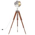 vidaXL Lampa na statíve, mangový masív 165 cm