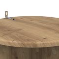 vidaXL Stojan na rastliny 2 ks Dub artisan Ø40 x 60 cm