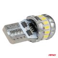 LED žiarovky CANBUS T10 W5W 16SMD 2SMD 3014 3030 Biele 12V 24V AMiO-04260