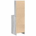 vidaXL Highboard Sivý dub sonoma 40 x 41 x 135 cm Kompozitné drevo
