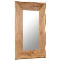 vidaXL Kozmetické zrkadlo z akáciového dreva 50x80 cm