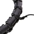 Masážna obruč HMS HHW11 PLUS SIZE so závažím čierná
