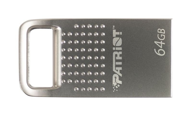 PATRIOT TAB200 64GB / USB Typ-A / USB 2.0 / strieborná Flashdisk, 64GB, USB 2.0, strieborný
