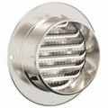 vidaXL Kryty vzduchových ventilátorov 4 ks Strieborná 100 mm