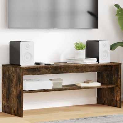 vidaXL TV skrinka Dymová dub 100 x 35 x 40 cm Kompozitné drevo