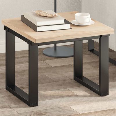 vidaXL Stolová doska 50x50x2,5 cm štvorcová masívna borovica