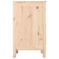 vidaXL Kôš na bielizeň 44x44x76 cm borovica z masívneho dreva