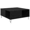 vidaXL Konferenčný stolík Čierny dub 80 x 80 x 36,5 cm