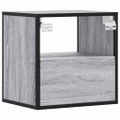 vidaXL Nástenné nočné stolíky 2 ks sivá sonoma 40x31x39,5 cm