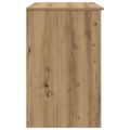 vidaXL Stôl dub artisan 86x49x76 cm kompozitné drevo