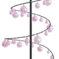 vidaXL LED vianočný stromček s ozdobami 120 LED teplá biela 180 cm