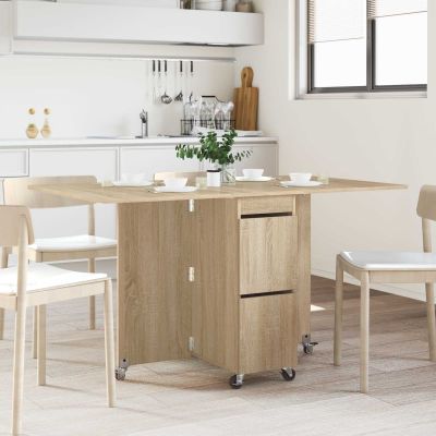 vidaXL Jedálenský stôl 2 pcs 140 x 80 x 77 cm Kompozitné drevo