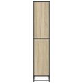 vidaXL Knižnica dub sonoma 80,5x35x170,5 cm kompozitné drevo