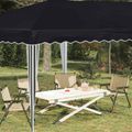 vidaXL Prístrešok na párty 575 x 290 x 245 cm Antracit