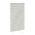 vidaXL plisovaná roleta svetlosivá 80x100 cm šírka látky 79,4 cm
