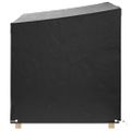 vidaXL Kryty na hojdačku 2 ks 12 očiek 215x150x130/150cm polyetylén