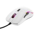 DELTACO GAM-085-W GAMING, Myš, USB, biela