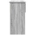 vidaXL konzolový stolík so zásuvkami sivý sonoma 85,5x38,5x74,5 cm