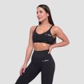 Športová podprsenka String Essence Black - GymBeam, veľkosť XS