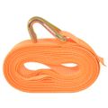 vidaXL Upínacie popruhy s račňou 10 ks, 0,4 tony, 6mx25mm, oranžové