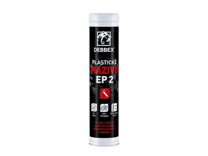 Plastické mazivo DEBBEX EP 2 žlté 400ml