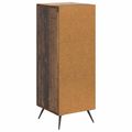 vidaXL Servírovacia skriňa Staré drevo 33 x 34,5 x 90 cm