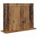 vidaXL Toaletné zrkadlo Staré drevo 60 x 45 x 18 cm Obdĺžnikový