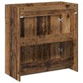 vidaXL Skriňa pod umývadlo do kúpeľne Staré drevo 78,5 x 37,5 x 81 cm