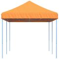 vidaXL Skladací pop-up párty stan oranžový 580x292x315 cm