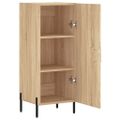 vidaXL Komoda dub sonoma 34,5x34x90 cm spracované drevo