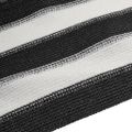 vidaXL Tieniaca sieť antracitovo-biela 1,8x10 m HDPE 195 g/m²