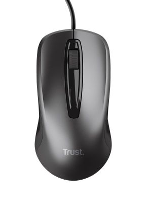TRUST BASICS/Kancelárska/Optická/1 200 DPI/Drôtová USB/Čierna