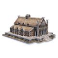 3D Puzzle Pán prsteňov - Zlatá sieň Edoras, 445 dielikov