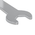 vidaXL Spanner 12 ks Strieborná 10 mm Železo
