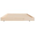 vidaXL Posteľ bez matraca 75x190 cm masívna borovica