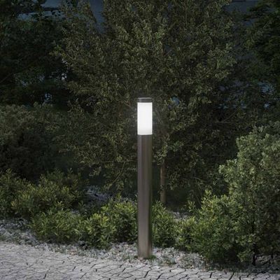 vidaXL Stĺpikové svietidlo 80 cm nehrdzavejúca oceľ IP44