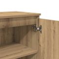VidaXL Príborník Artisan Dub 60x35x70 cm Engineered Wood