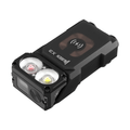 Wuben X3 BLACK svietidlo 700 lm, hliníkový nabíjací box, čierna
