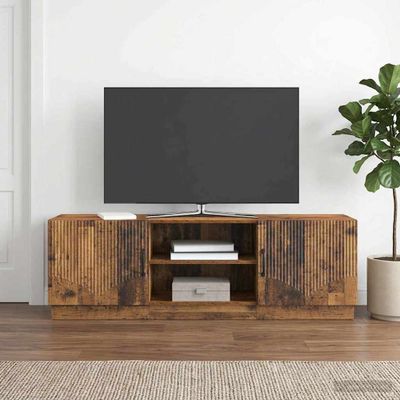 vidaXL TV skrinka Staré drevo 150 x 31 x 47 cm Kompozitné drevo