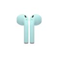 TESLA SOUND EB10 Bezdrôtové Bluetooth slúchadlá - Ice Blue - takmer nové