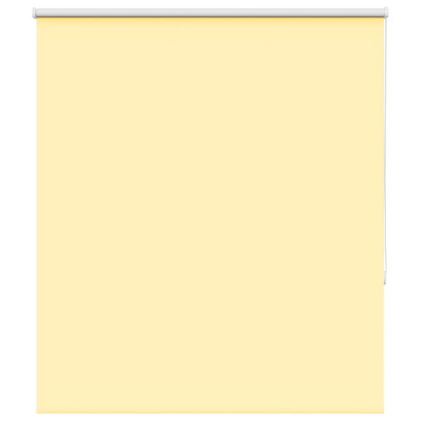 vidaXL Roleta Zatemnenie žltá 125x150 cm Šírka látky 121,6cm Polyester