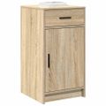 vidaXL Servírovacia skriňa Sonoma dub 40 x 40.5 x 75 cm
